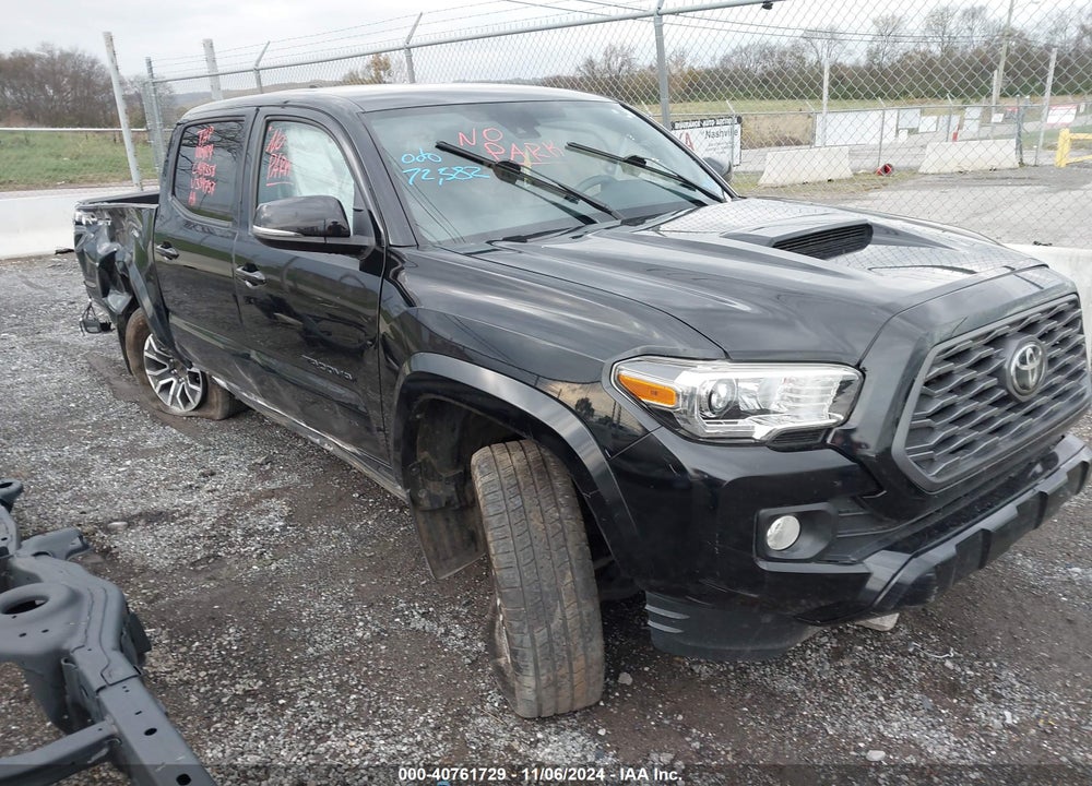 2020 TOYOTA TACOMA TRD SPORT VIN: 3TMCZ5AN4LM334737