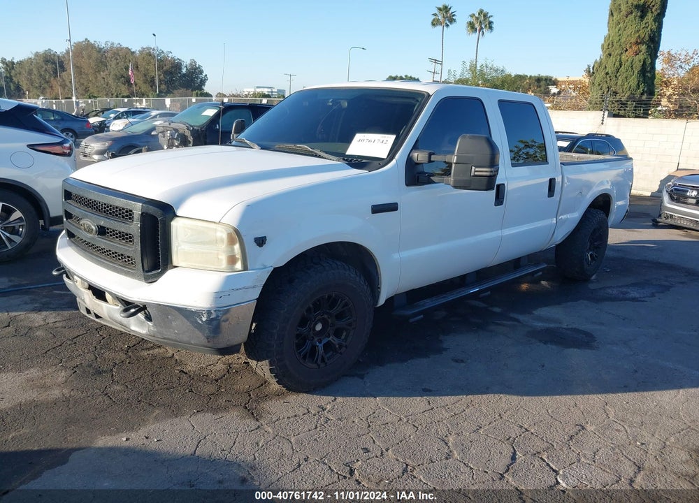 2005 FORD F-250 LARIAT/XL/XLT VIN: 1FTSW20Y15EA00351