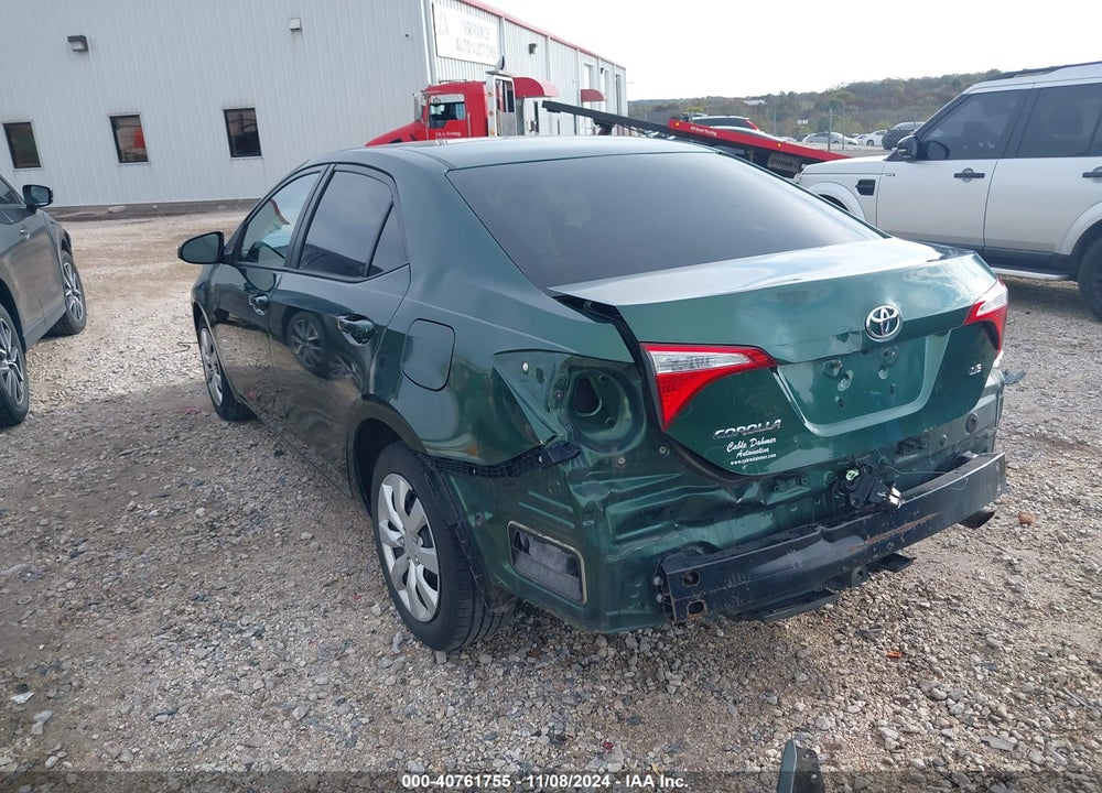 2016 TOYOTA COROLLA LE VIN: 2T1BURHE9GC726313