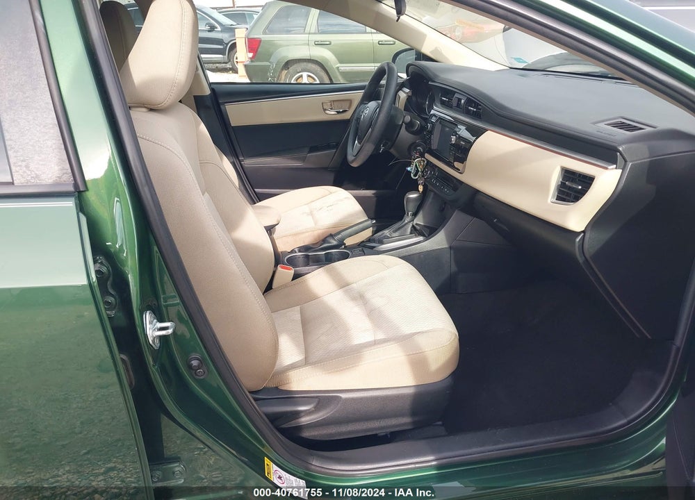 2016 TOYOTA COROLLA LE VIN: 2T1BURHE9GC726313