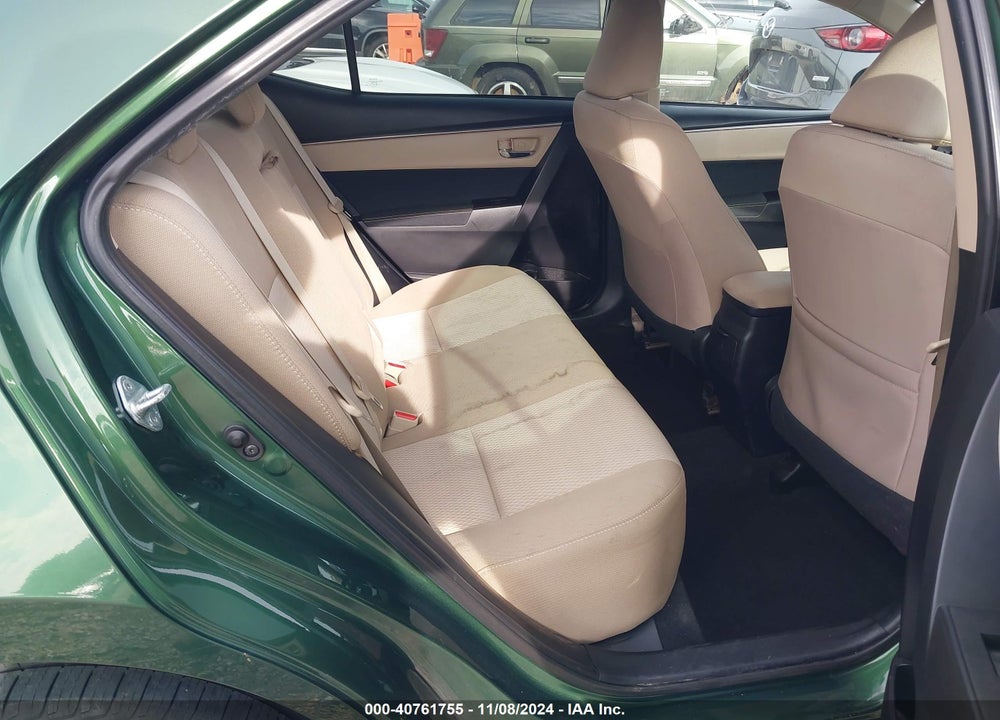 2016 TOYOTA COROLLA LE VIN: 2T1BURHE9GC726313