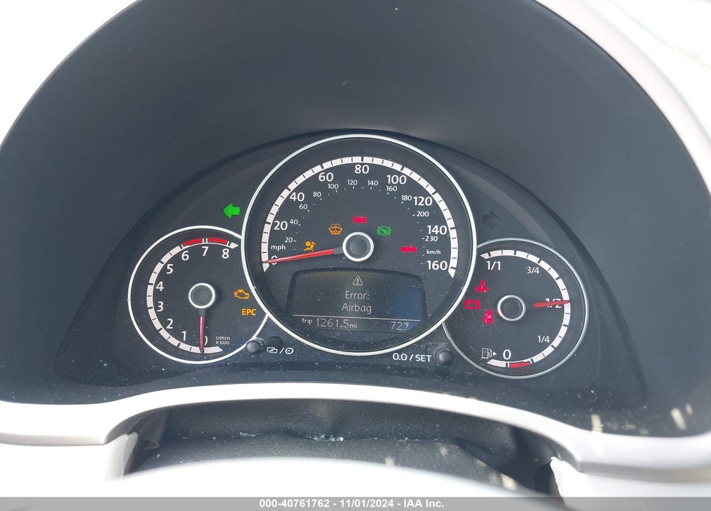2016 VOLKSWAGEN BEETLE 1.8T SE VIN: 3VWJ17AT7GM604717