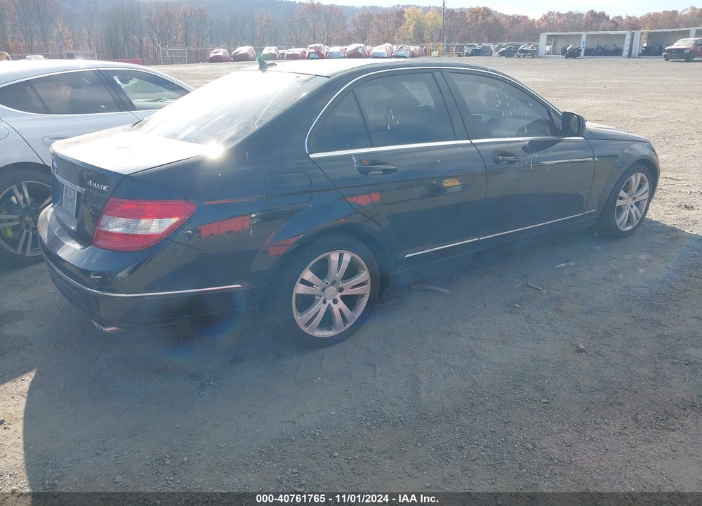 2009 MERCEDES-BENZ C 300 LUXURY 4MATIC/SPORT 4MATIC VIN: WDDGF81X69F210609