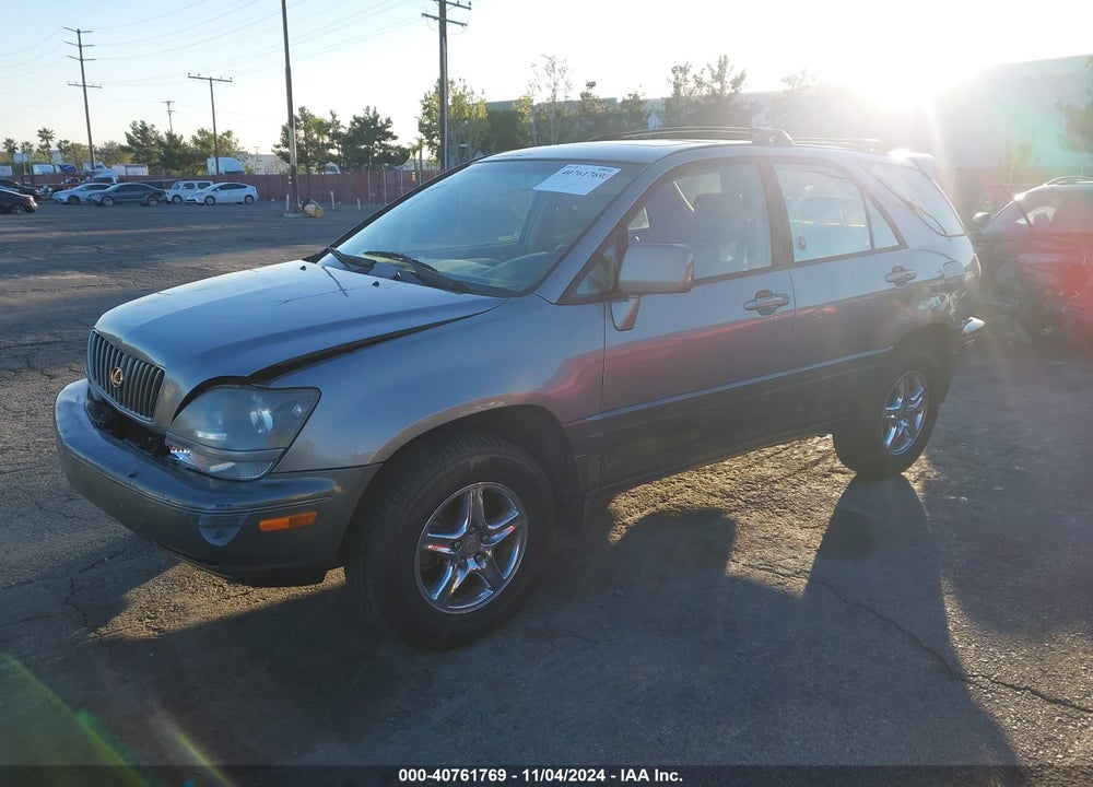 2000 LEXUS RX 300 VIN: JT6GF10U1Y0079140