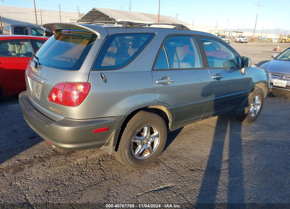 2000 LEXUS RX 300 VIN: JT6GF10U1Y0079140