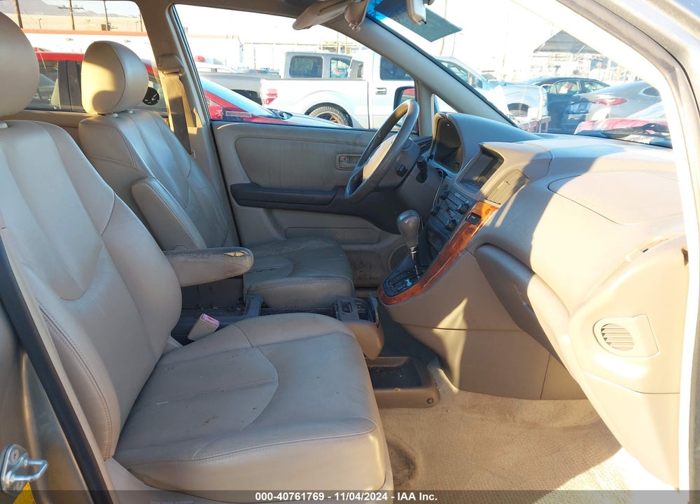2000 LEXUS RX 300 VIN: JT6GF10U1Y0079140