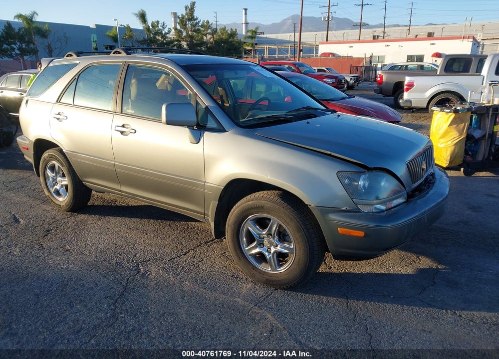 2000 LEXUS RX 300 VIN: JT6GF10U1Y0079140