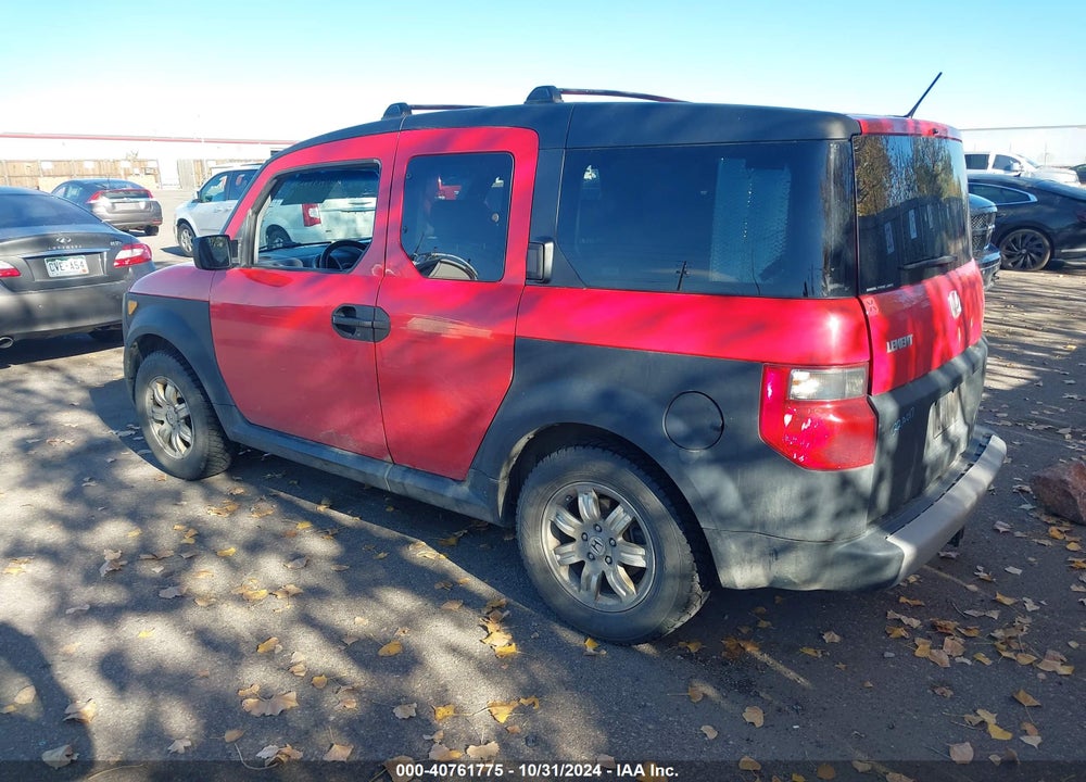 2006 HONDA ELEMENT EX VIN: 5J6YH27606L023247