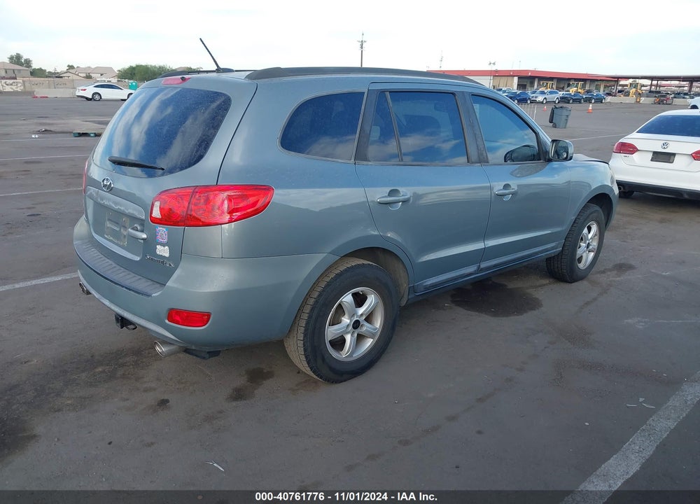 2008 HYUNDAI SANTA FE GLS VIN: 5NMSG13D38H165142