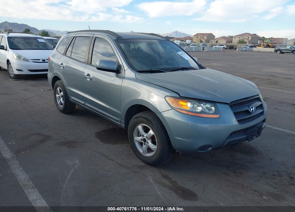 2008 HYUNDAI SANTA FE GLS VIN: 5NMSG13D38H165142