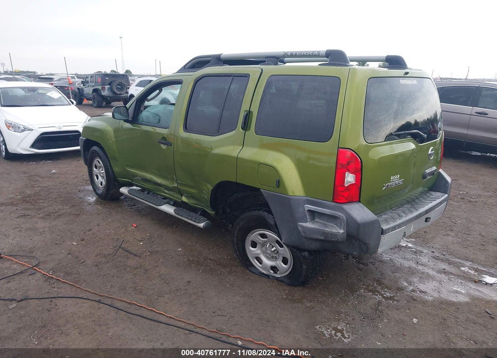 2011 NISSAN XTERRA X VIN: 5N1AN0NU3BC519378