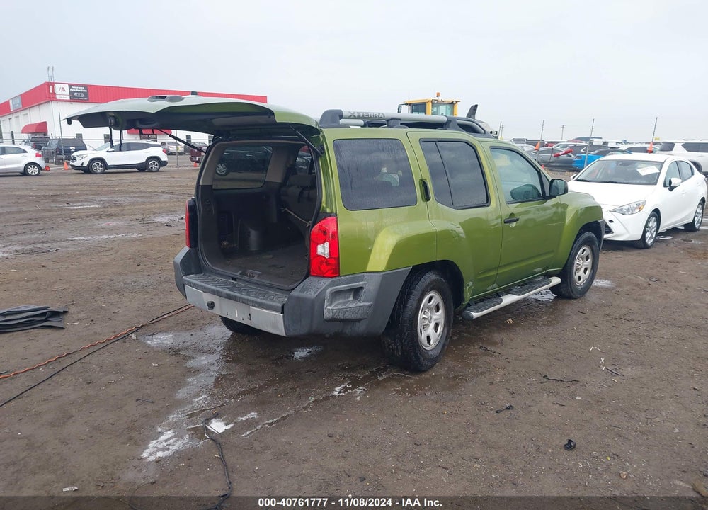 2011 NISSAN XTERRA X VIN: 5N1AN0NU3BC519378