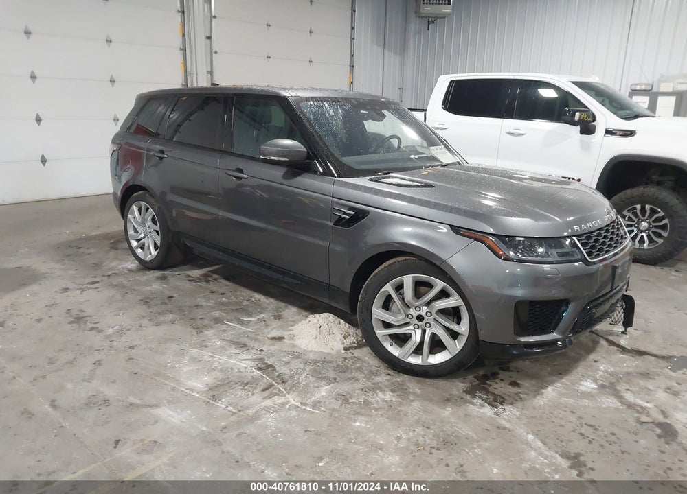 2019 LAND ROVER RANGE ROVER SPORT HSE VIN: SALWR2RV3KA825644