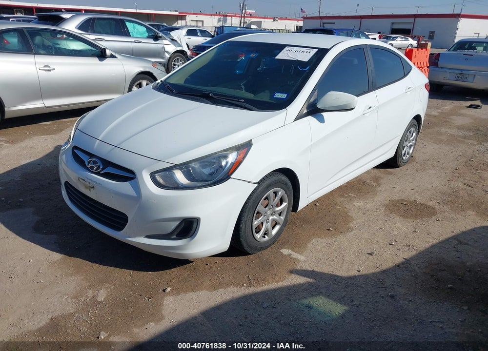 2014 HYUNDAI ACCENT GLS VIN: KMHCT4AE6EU587550