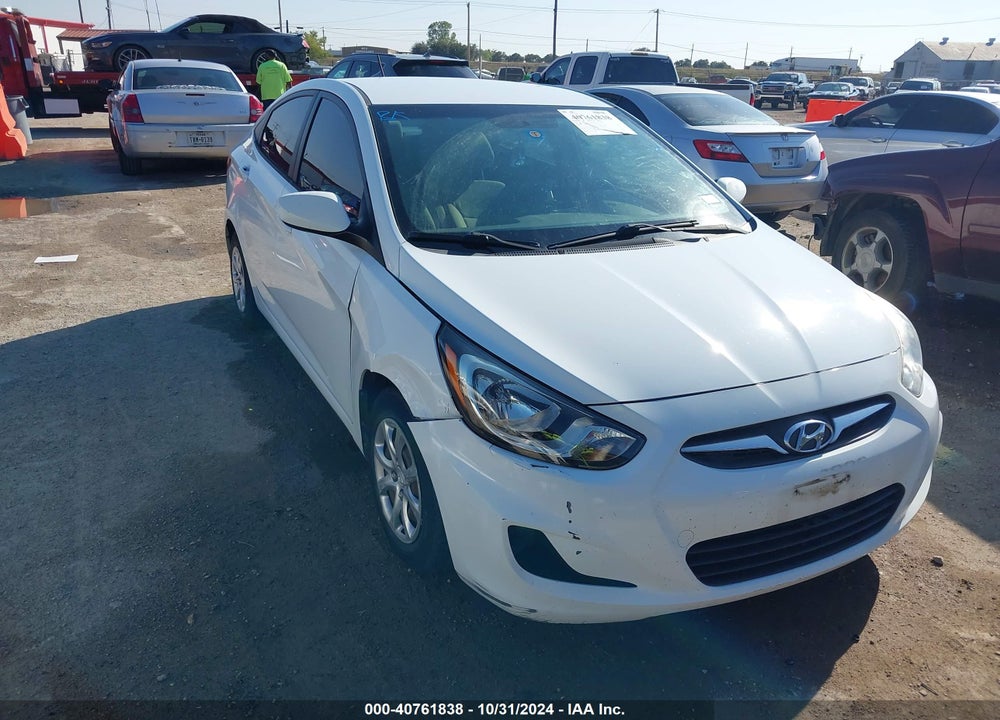 2014 HYUNDAI ACCENT GLS VIN: KMHCT4AE6EU587550