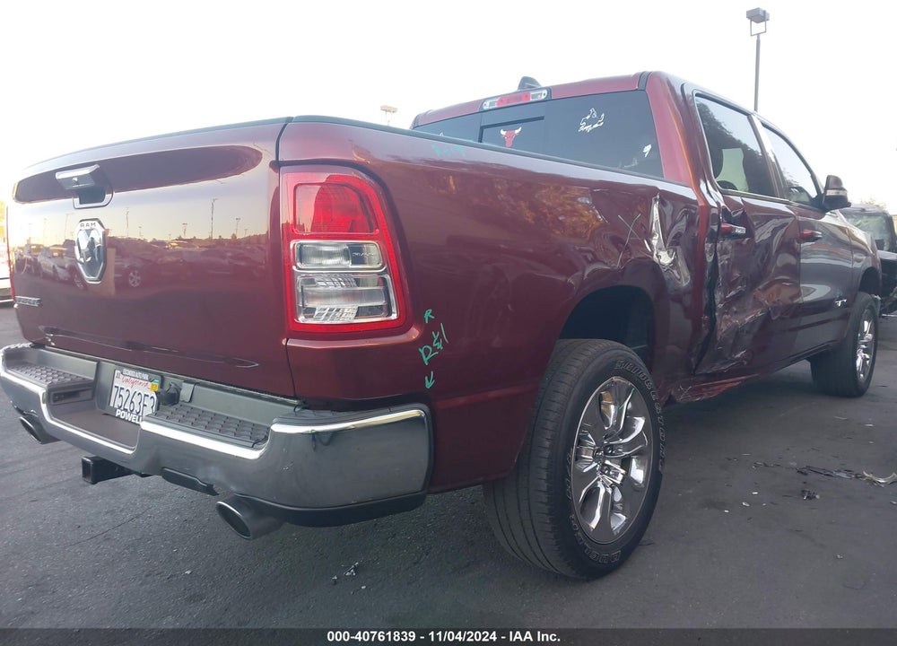2019 RAM 1500 BIG HORN/LONE STAR 4X2 5'7 BOX VIN: 1C6RREFT9KN771324