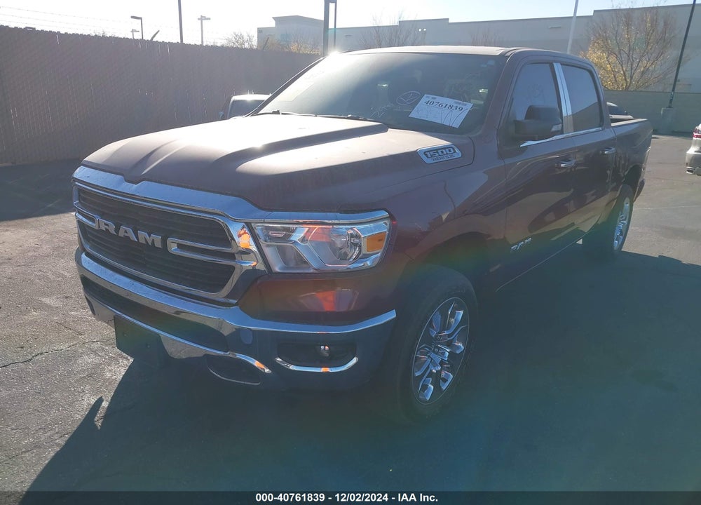 2019 RAM 1500 BIG HORN/LONE STAR 4X2 5'7 BOX VIN: 1C6RREFT9KN771324