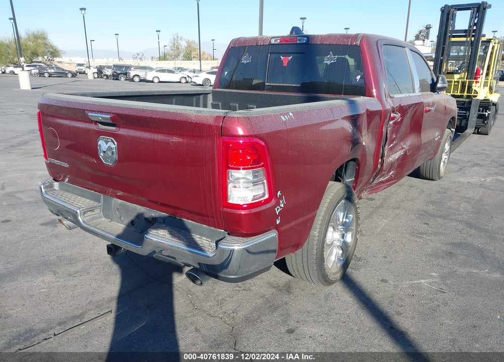 2019 RAM 1500 BIG HORN/LONE STAR 4X2 5'7 BOX VIN: 1C6RREFT9KN771324