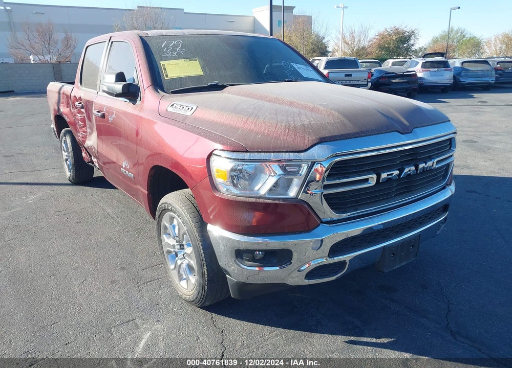 2019 RAM 1500 BIG HORN/LONE STAR 4X2 5'7 BOX VIN: 1C6RREFT9KN771324