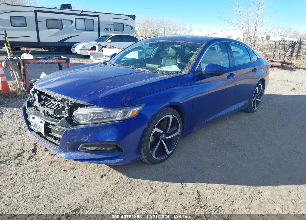 2018 HONDA ACCORD SPORT 2.0T VIN: 1HGCV2F33JA051551