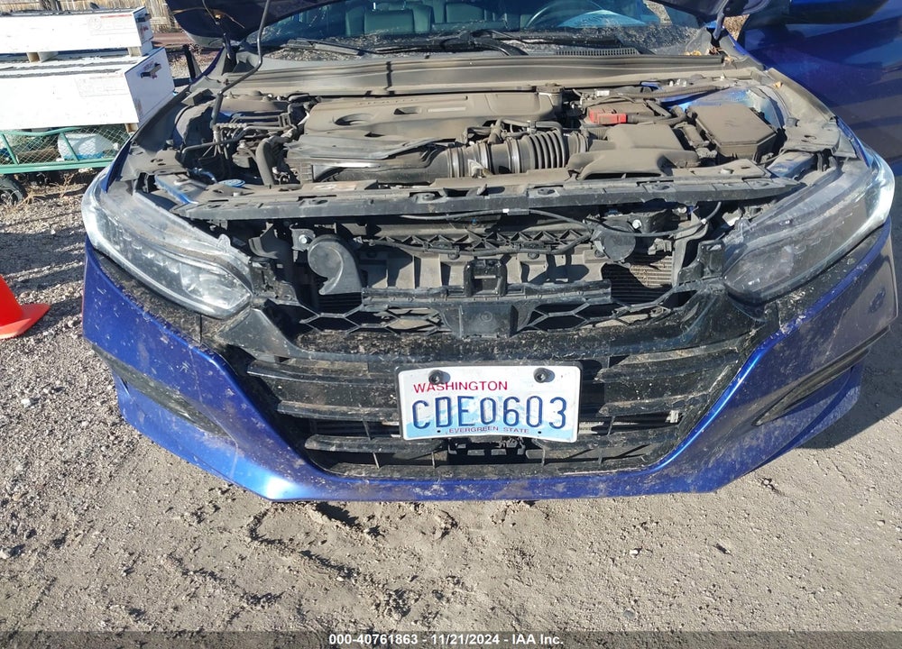 2018 HONDA ACCORD SPORT 2.0T VIN: 1HGCV2F33JA051551