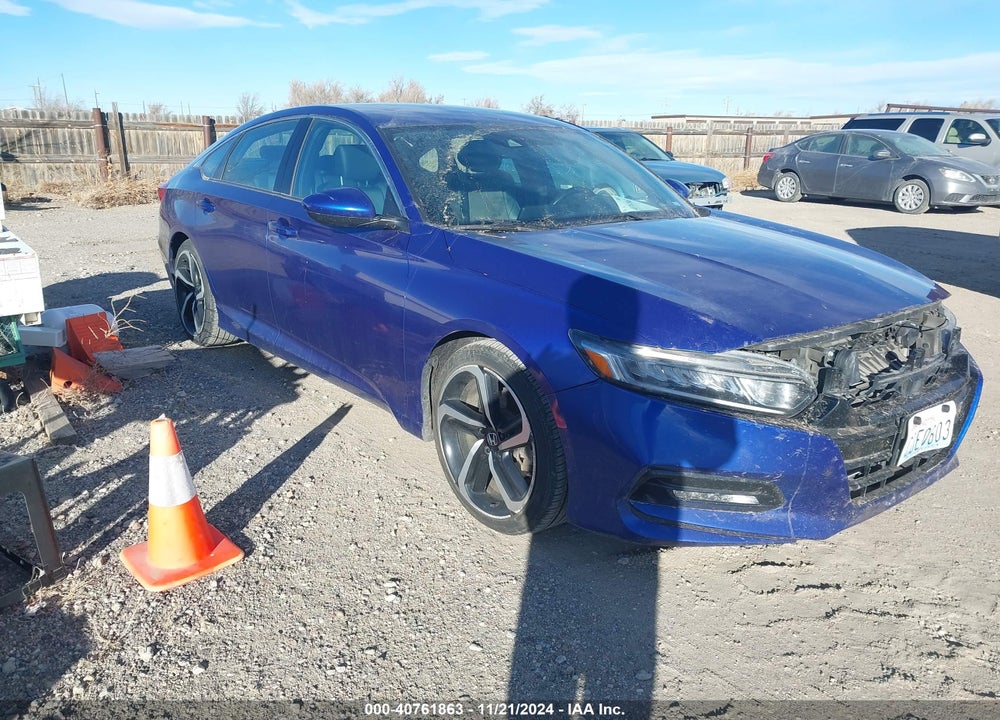 2018 HONDA ACCORD SPORT 2.0T VIN: 1HGCV2F33JA051551