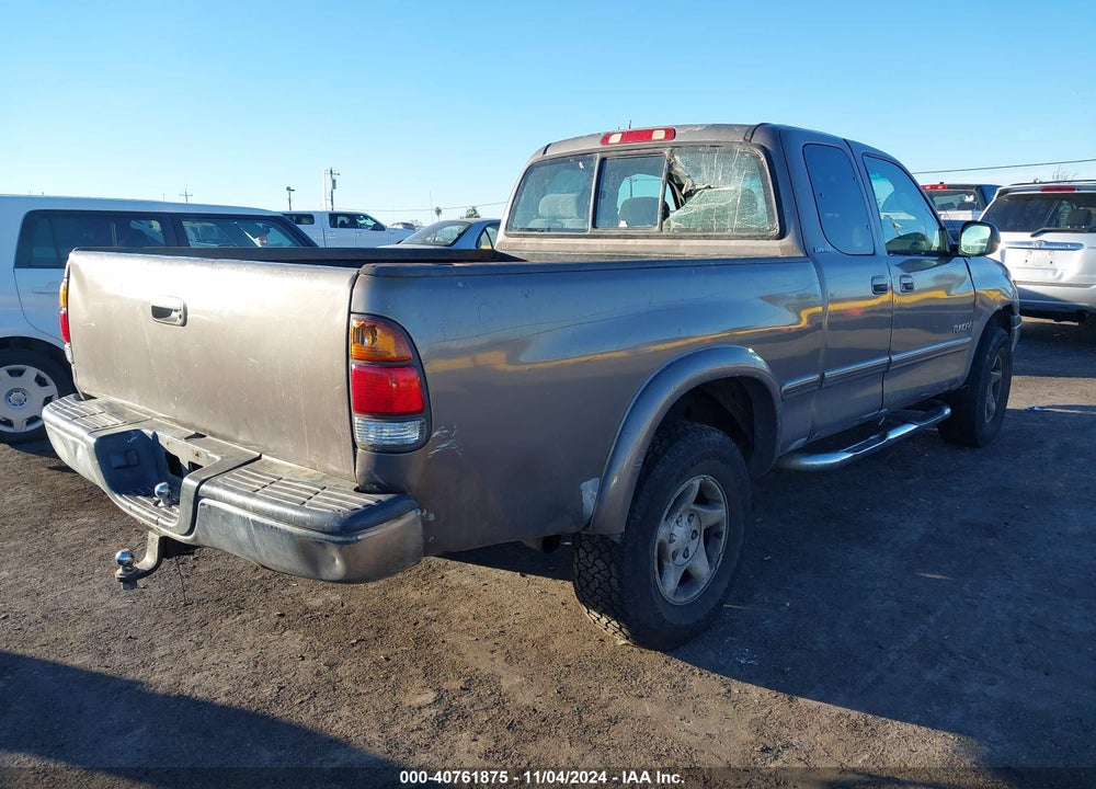 2001 TOYOTA TUNDRA LTD V8 VIN: 5TBRT38151S205690