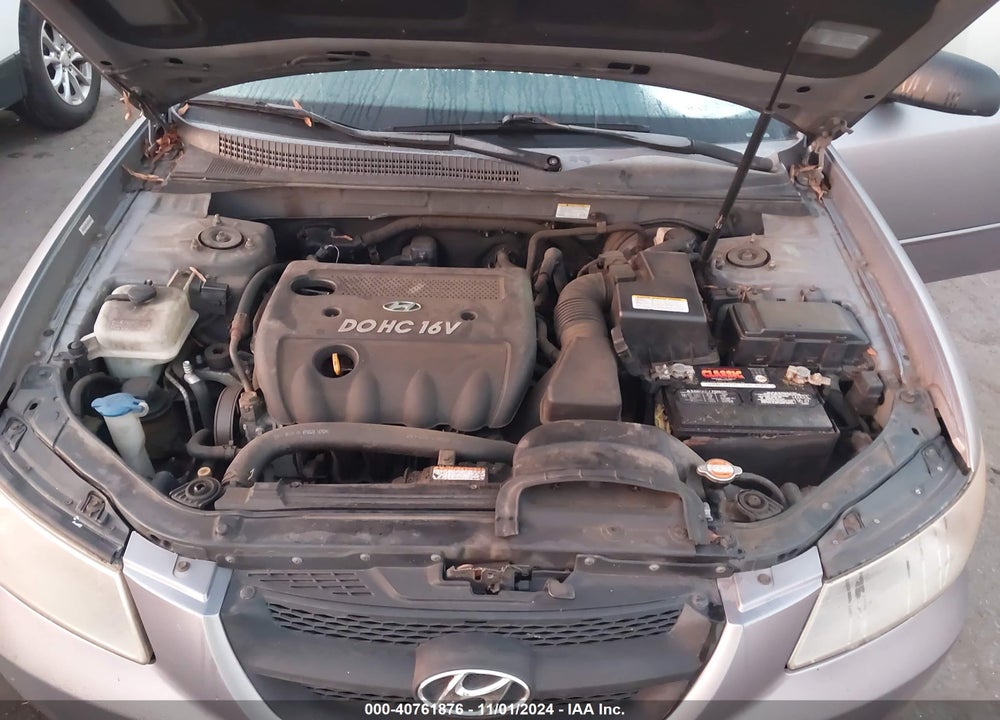 2008 HYUNDAI SONATA GLS VIN: 5NPET46C48H363566