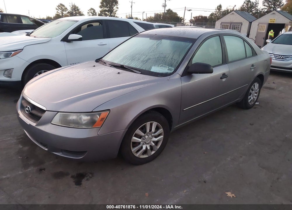 2008 HYUNDAI SONATA GLS VIN: 5NPET46C48H363566