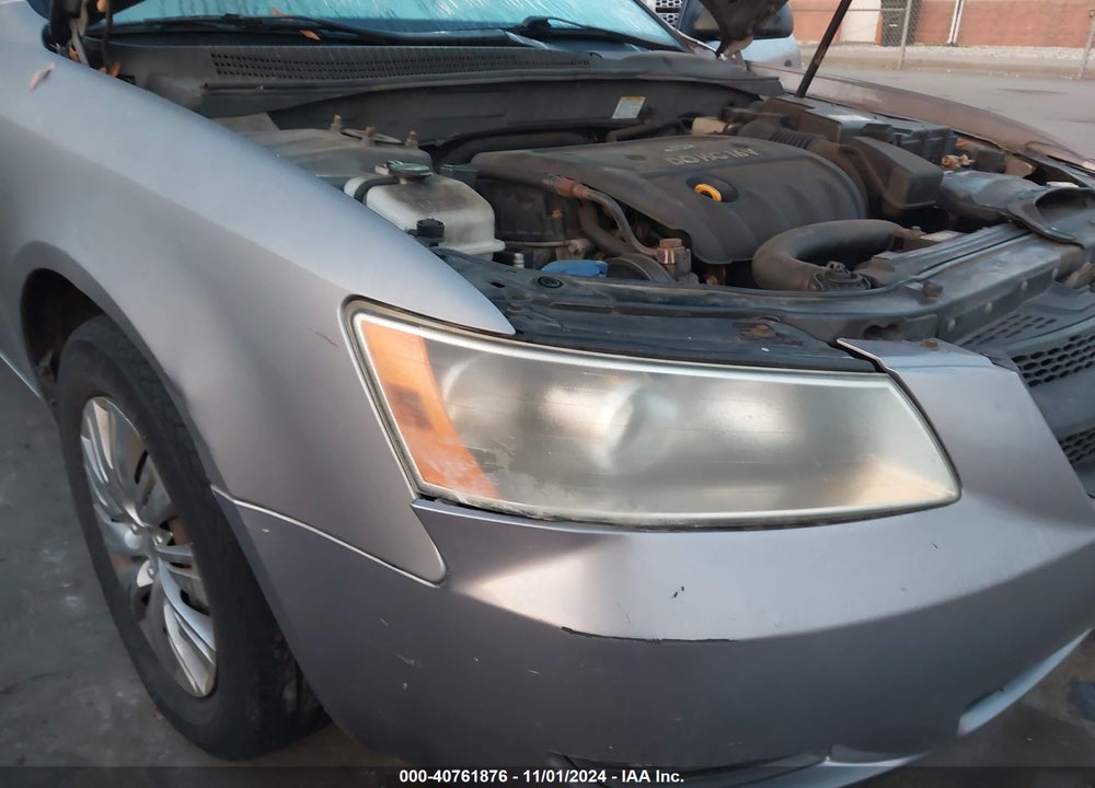 2008 HYUNDAI SONATA GLS VIN: 5NPET46C48H363566