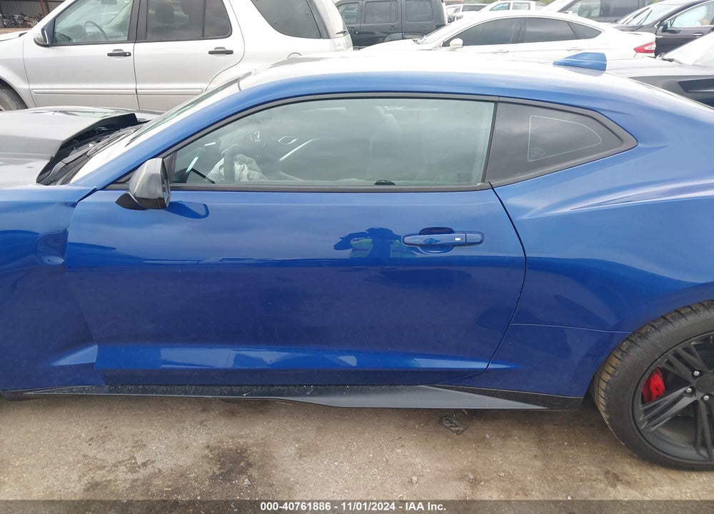 2021 CHEVROLET CAMARO RWD ZL1 VIN: 1G1FJ1R61M0142781