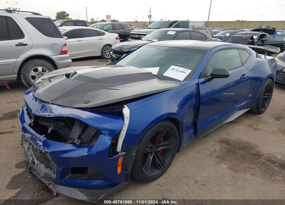 2021 CHEVROLET CAMARO RWD ZL1 VIN: 1G1FJ1R61M0142781