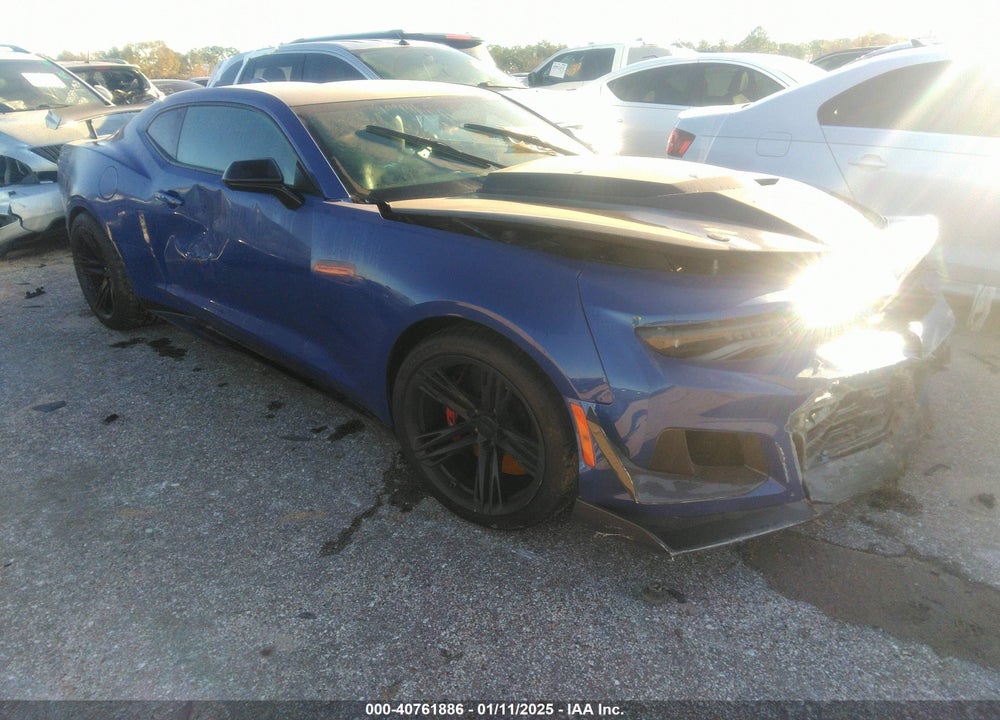 2021 CHEVROLET CAMARO RWD ZL1 VIN: 1G1FJ1R61M0142781
