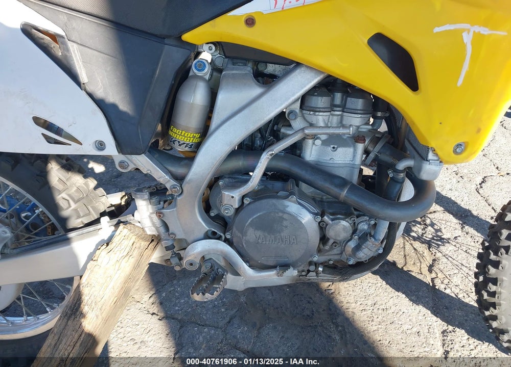 2006 YAMAHA YZ450 F VIN: JYACJ10C16A000176