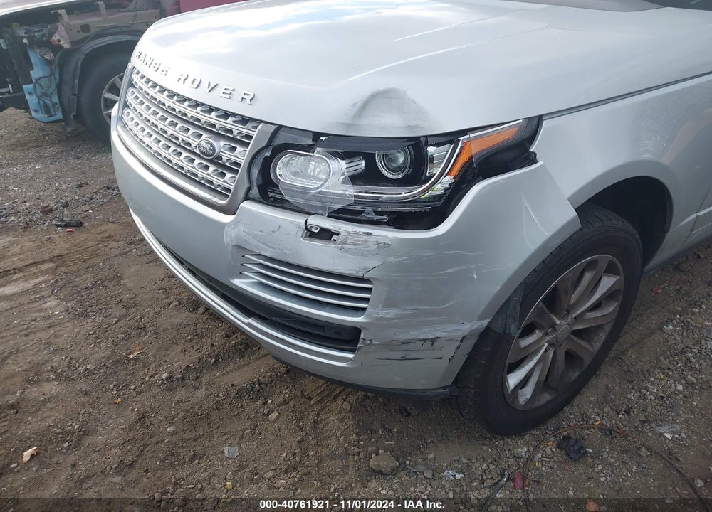 2015 LAND ROVER RANGE ROVER 3.0L V6 SUPERCHARGED HSE VIN: SALGS2VF7FA219485