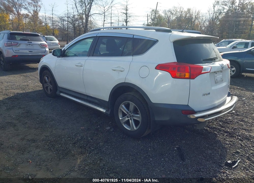 2015 TOYOTA RAV4 XLE VIN: 2T3RFREV3FW321338
