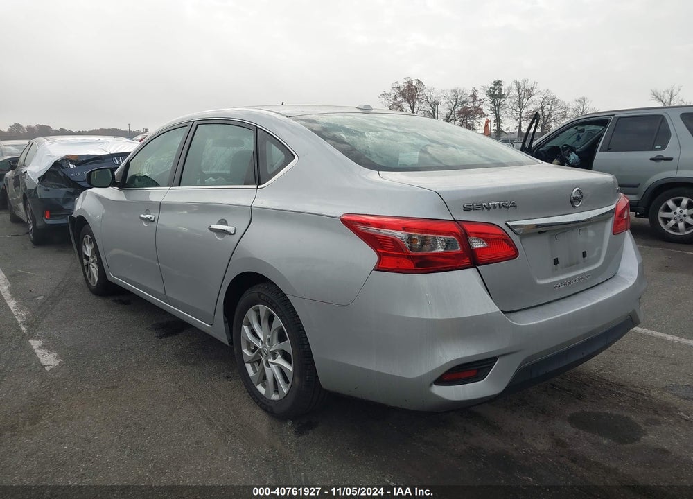 2018 NISSAN SENTRA SV VIN: 3N1AB7AP6JY317200