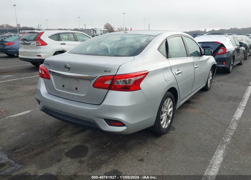 2018 NISSAN SENTRA SV VIN: 3N1AB7AP6JY317200