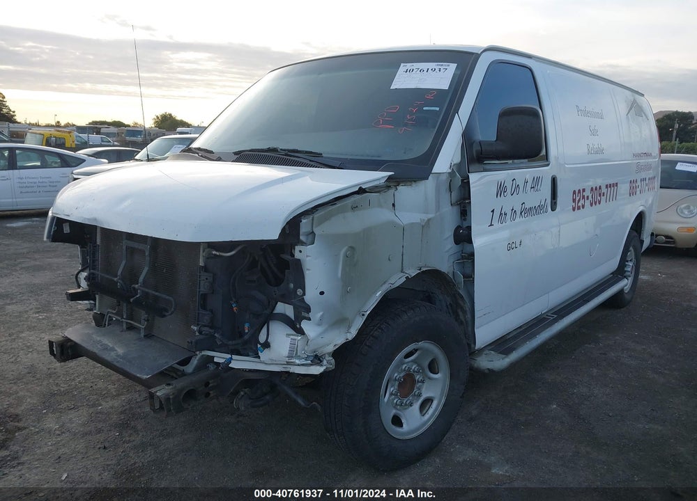 2017 GMC SAVANA 2500 WORK VAN VIN: 1GTW7AFF6H1905176