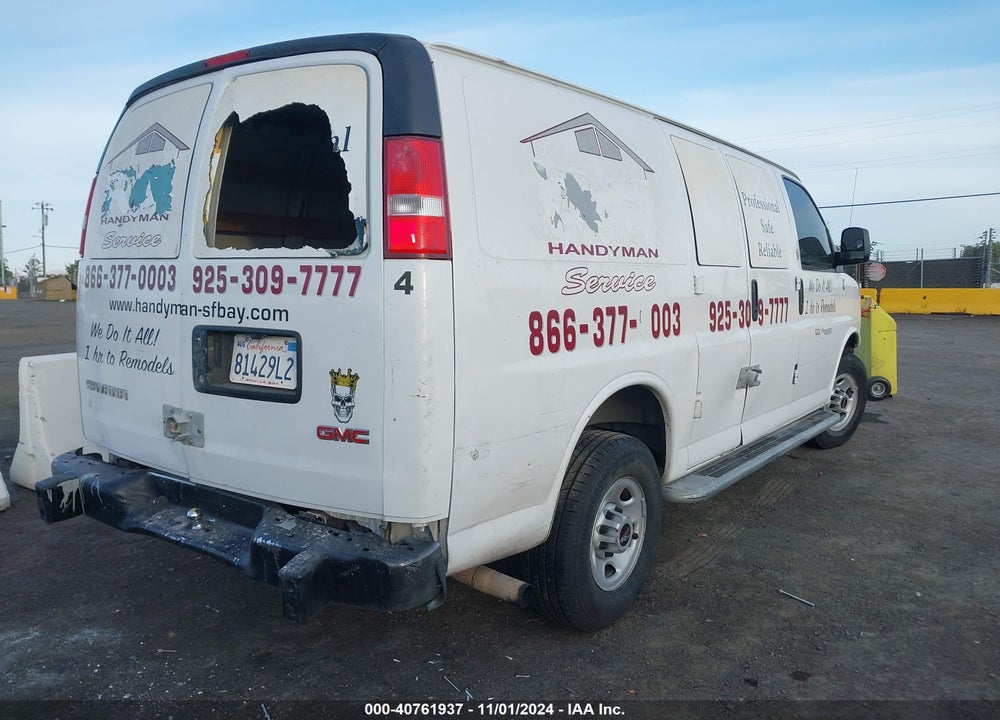 2017 GMC SAVANA 2500 WORK VAN VIN: 1GTW7AFF6H1905176