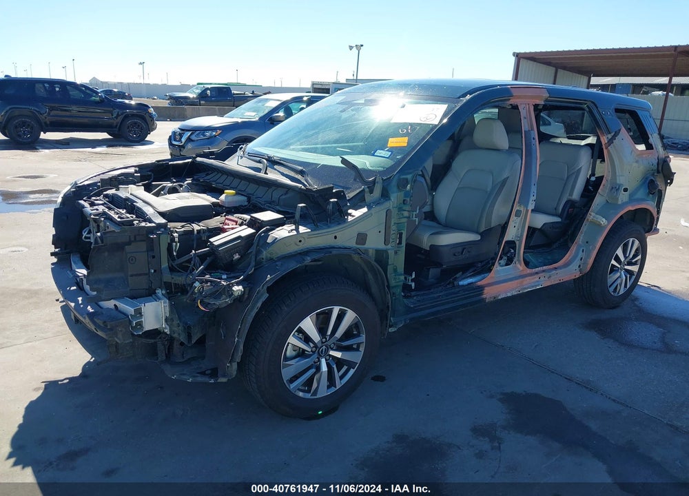 2022 NISSAN PATHFINDER SL 2WD VIN: 5N1DR3CA0NC273714