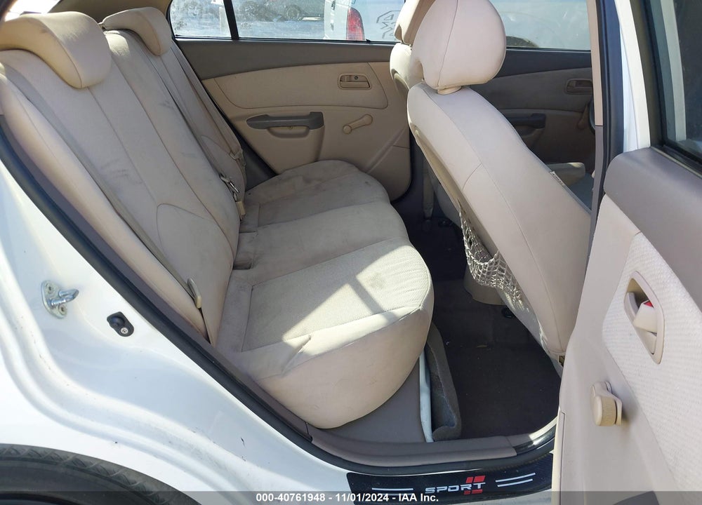 2010 KIA RIO LX VIN: KNADH4A31A6627537