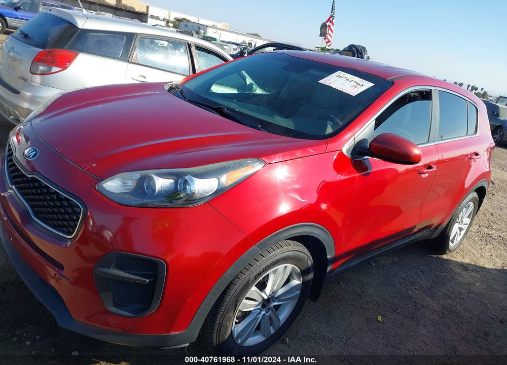 2017 KIA SPORTAGE LX VIN: KNDPM3AC3H7241504