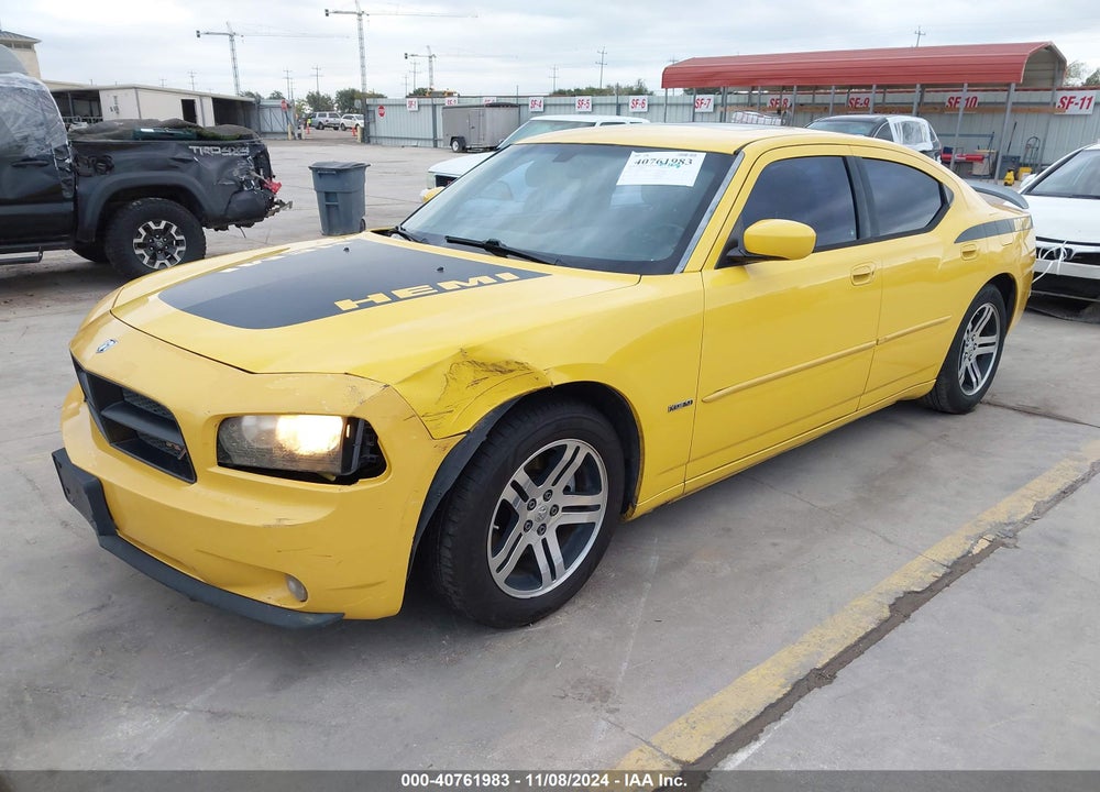 2006 DODGE CHARGER RT VIN: 2B3LA53H86H369591