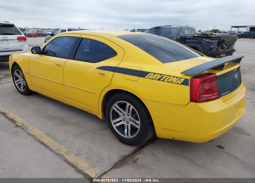2006 DODGE CHARGER RT VIN: 2B3LA53H86H369591