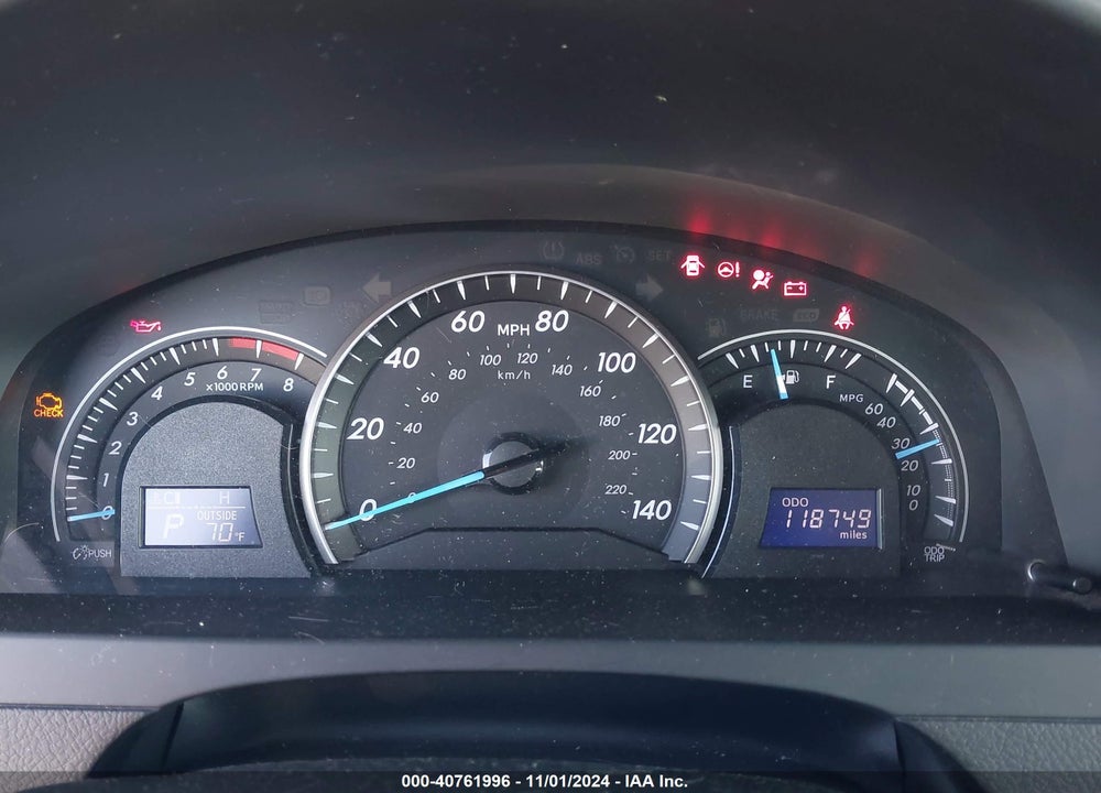 2012 TOYOTA CAMRY LE VIN: 4T4BF1FKXCR193360