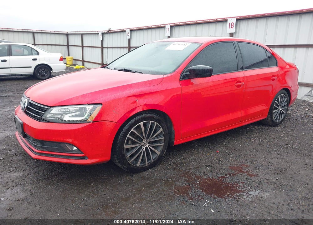 2016 VOLKSWAGEN JETTA 1.8T SPORT VIN: 3VWD17AJXGM339741