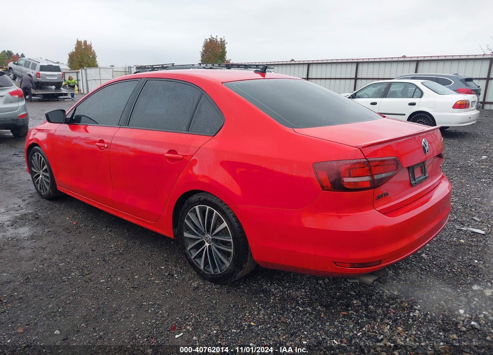 2016 VOLKSWAGEN JETTA 1.8T SPORT VIN: 3VWD17AJXGM339741