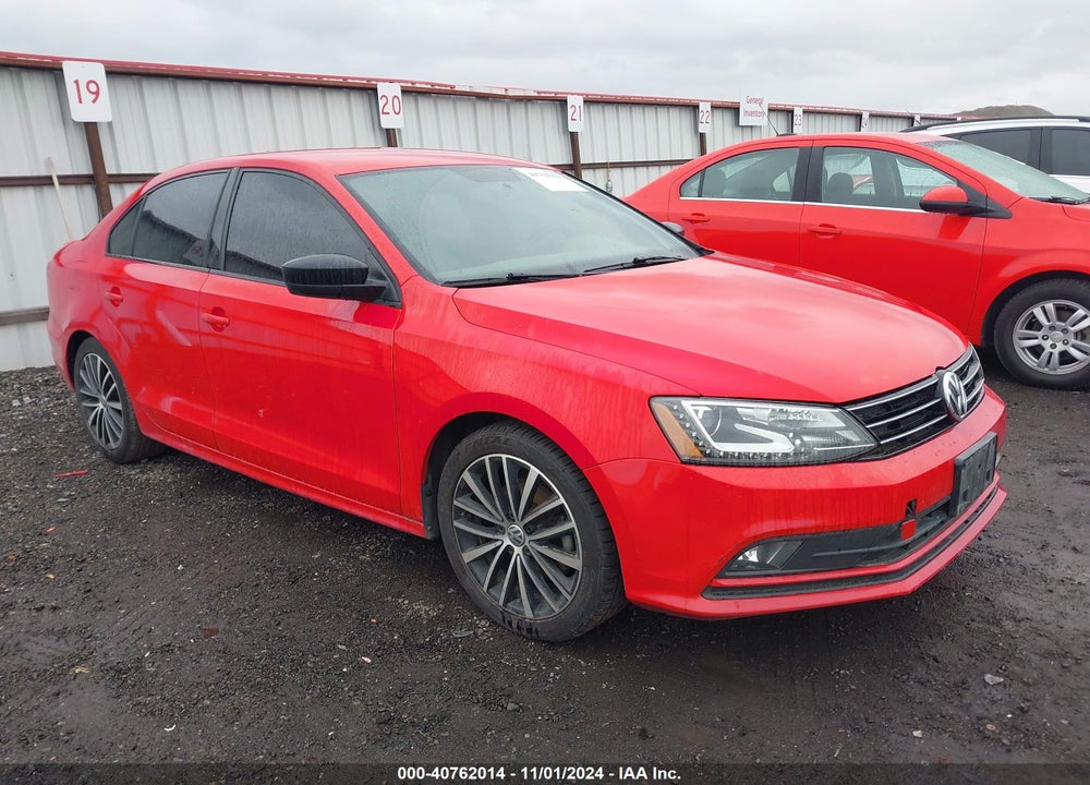 2016 VOLKSWAGEN JETTA 1.8T SPORT VIN: 3VWD17AJXGM339741