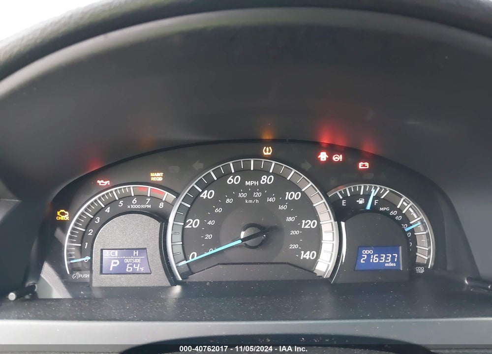 2014 TOYOTA CAMRY SE VIN: 4T1BF1FK2EU313598